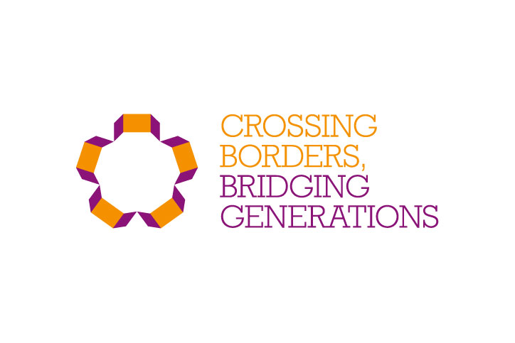 Brooklyn Historical Society Crossing Borders Bridging Generations Logo