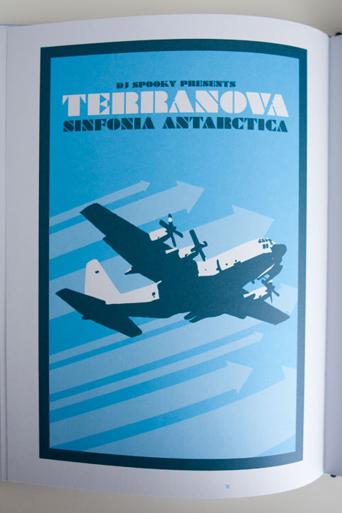DJ Spooky Poster Terra Nova Sinfonia Antarctica