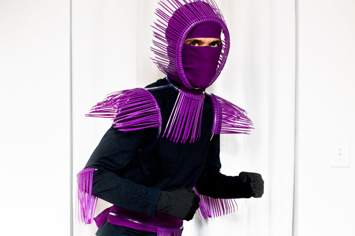 Halloween 2009: Purple Warrior
