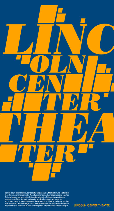 Lincoln Center Poster Pitch