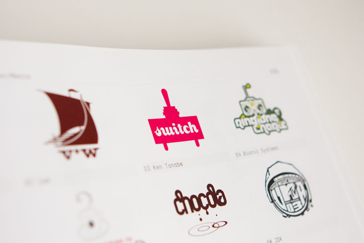 Designs featured in Tres Logos book